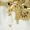 Kingston Brass CA23T2 3-3/8" Tub Wall Mount Clawfoot Tub Faucet with Hand Shower, Polished Brass CA23T2 - alternate 6